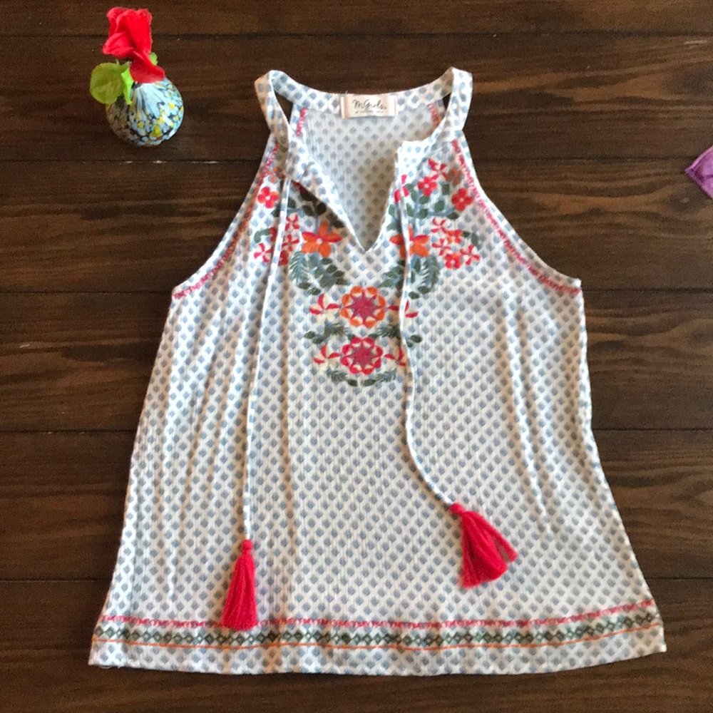 🍀3/$20🍀 Floral Summer Tank Top